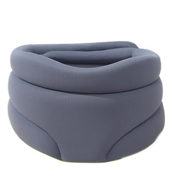 CozyQx Home Organizers Neck Brace Collar Neck Support Brace for Sleeping Soft Foam Wraps Keep Vertebrae Stable and for Of Spine Pressure for Women & Men Gray