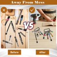 thumbnail image 4 of 18PCS Bit Holder Cool Gadgets, 11P Drill Bit Holder Keychain/ 3P Impact Drill Sockets Adapter/ 3P 1/4’’ Quick Hex Shank/ 105°Right Angle Driver with 1/4’’Hex Shank, 4 of 7