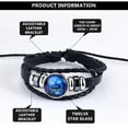 thumbnail image 5 of Wioihee Under $2.00 Men's and Women's Bracelets Twelve Leather Rope Bracelet, 5 of 9