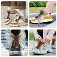 thumbnail image 6 of Dayesque 1 Pair Animal Print Ribbon Shoelaces Shoe Laces Tie Shoe Laces Colored Printed Flat Shoelaces Leopard Shoelaces Boot Shoe Laces, 6 of 9