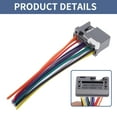 thumbnail image 3 of Accesorios Únicos 71-1729 Juego de arnés de cableado para reproductor de CD de automóvil para HONDA ACCORD 2008-2017 1 Pc, 3 of 7