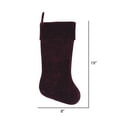 thumbnail image 2 of Vickerman Decorative 8" x 19" Christmas Eve Wine Christmas Stocking, 2 of 2