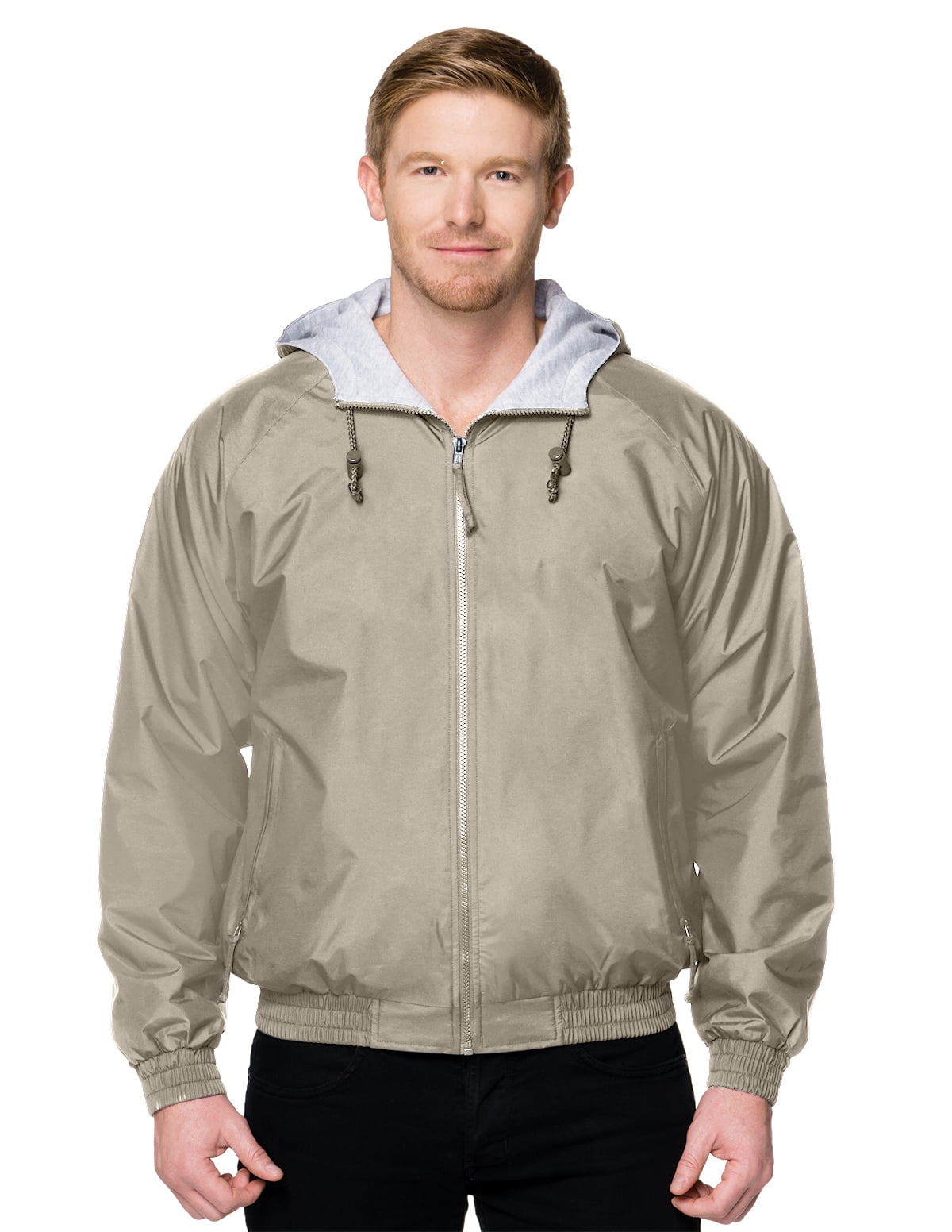 tri mountain hooded jacket