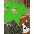 thumbnail image 3 of Cartoon Sea Turtle English Idiom T-Shirt Juniors -Image by Shutterstock,  x-Large, 3 of 4