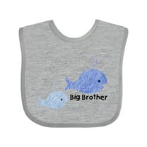 Inktastic Big Brother with Lil' Brother Boys Baby Bib