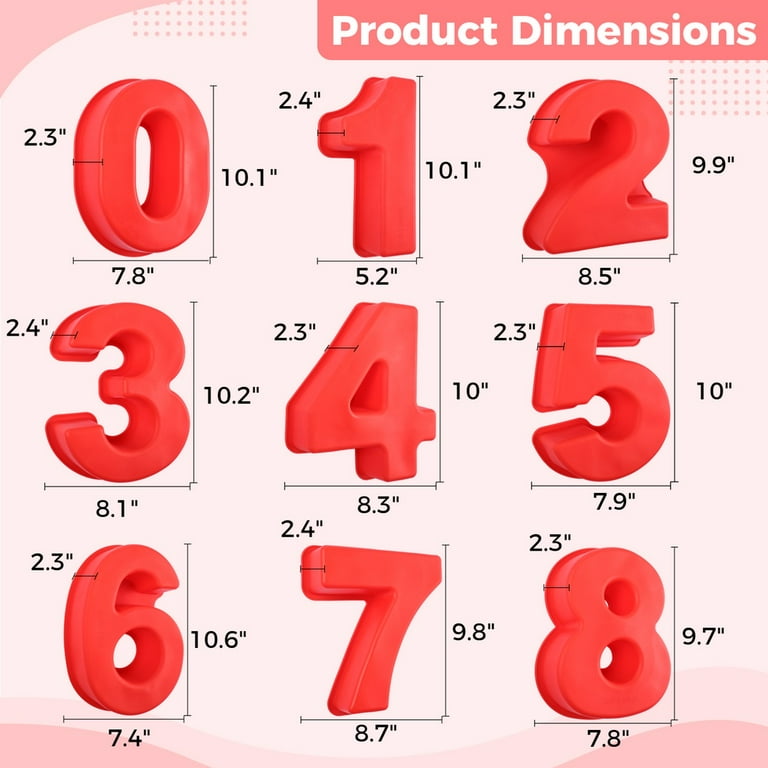Number cake pans hot sale walmart
