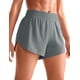 thumbnail image 1 of Shorts CRZ YOGA Cintura Media con Abertura de 10 cm Secado Rápido Gris XL, 1 of 4