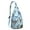 Sky-blue-68, variant on Jurassic Dino Sling Tote - Colorful Prehistoric Print Bag, Eco-Friendly Cooler for Beach & Office