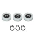 thumbnail image 4 of Ouitble Accesorio de Herramienta de Equipo de Embrague de Engranaje de Motor de Bicicleta eléctrica de 36 Dientes Profesional de Nailon para Motor de accionamiento Delantero, Medio, Trasero, 3 uds., 4 of 5