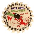 thumbnail image 1 of Calendario de Adviento de madera escalofriante para Halloween, cuenta atrás, decoraciones creativas para el hogar, colgantes de vacaciones, 1 of 4