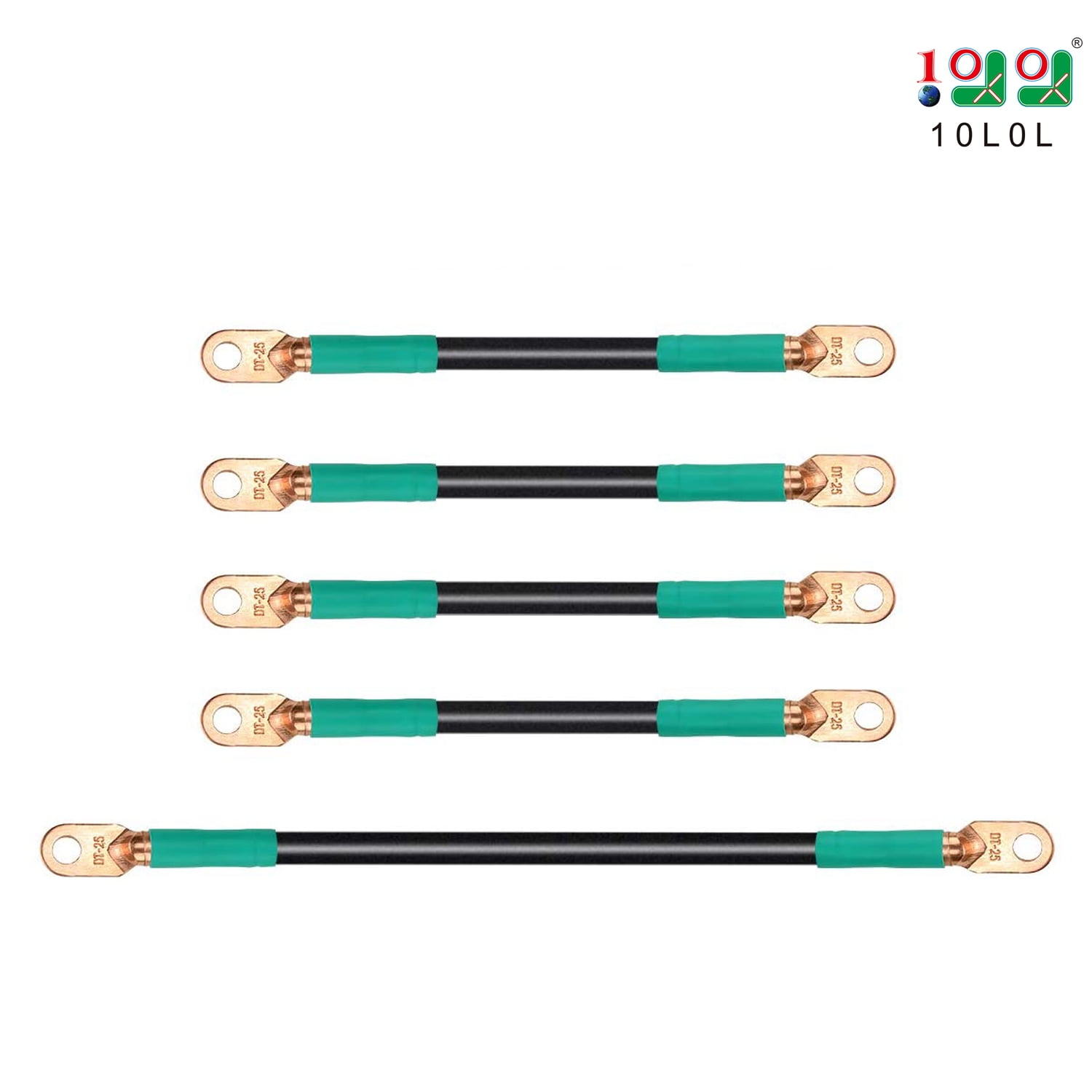 10L0L Golf Cart Battery Cable Set for EZGO TXT Medalist 1994Up 36 V