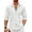 A-white, variant on COOFANDY Mens Casual Beach Button Down Shirts Long Sleeve Cuban Camp Guayabera Shirts