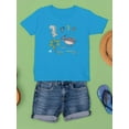 thumbnail image 3 of Kiddie Cartoon Dinosaurs Art T-Shirt Juniors -Image by Shutterstock,  Large, 3 of 4