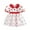 White, variant on Bagilaanoe Toddler Baby Girl Valentine’s Day Dress Heart Print Short Sleeve A-line Princess Dresses 9M 12M 18M 24M 3T 4T Kid Tulle Skirt