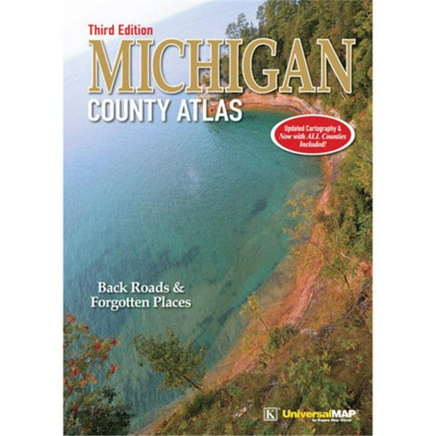Universal Map 12747 Michigan Comté Atlas