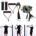 thumbnail image 4 of Non-Slip Handle Pulling Rope Set, Fitness Rope, For Weight Loss Body Shaping Gourd Buckle, 4 of 8