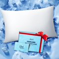 thumbnail image 1 of Funda de almohada Rifens Ice Cooling para personas que duermen en caliente, color blanco, 1 of 6