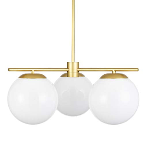 mid century modern overhead light