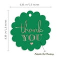 thumbnail image 6 of Inkdotpot Rose Gold Foil Paper Hang Tags Thank You Baby/ Bridal Shower Favor Tags 100 Pieces, 6 of 7
