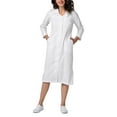 thumbnail image 1 of Adar Robe de Sarrau Universelle pour Femmes - Robe à Col Brodé, 1 of 8
