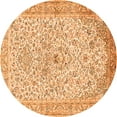 thumbnail image 1 of Ahgly Company Indoor Round Persian Orange Traditional Area Rugs, 7' Round, 1 of 1