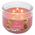 thumbnail image 4 of Mainstays 3-Wick Scented Glass Jar Candle, Crispy Treats, 11.5oz., 4 of 5