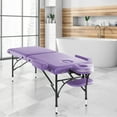 Saloniture Professional Portable Lightweight BiFold Massage Table with