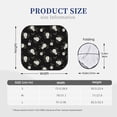 thumbnail image 3 of Balery 2 Piece Rose Flowers Car Windshield Sun Shade|Foldable Front Windshield Shade for Car Front Window for Most Sedans SUV Truck-Large, 3 of 7