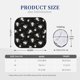 thumbnail image 3 of Fotbe Rose Flowers Juego de 2 Piezas de Parasoles para Parabrisas | Bloqueador Solar para Auto | Accesorios Plegables para Protección Solar Interior-Medium, 3 of 6