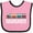 Pink and Black, variant on Inktastic Railroader Train Hobby Boys or Girls Baby Bib