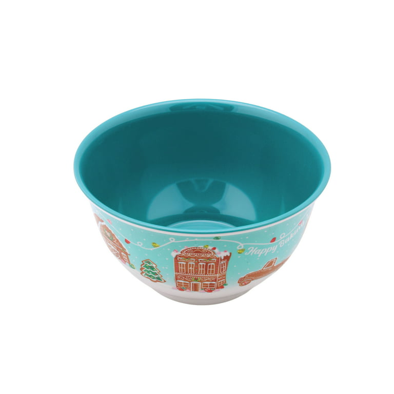 Pioneer Woman Christmas Wishful Winter 3 Piece Ceramic Mixing Bowl Set  Limited
