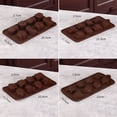 thumbnail image 2 of Molde de silicona de 4 piezas, horneado de silicona antiadherente de calidad alimentaria, molde para dulces, molde para mantequilla con diferentes formas, 2 of 5