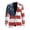 American Flag Print, variant on Lightweight Business Suit Jacket, Camo American Flag Polyester Slim Fit Casual Sport Coat for Prom Formal