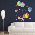 thumbnail image 1 of Guirnalda de papel de estrellaadornos para fiesta de cumpleañosdecoración de boda DIY (estrella redonda) Ndcxsfigh Nuevos Originales, 1 of 9