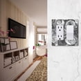 thumbnail image 5 of Yayeee Rocker Switch Wall Plate 3-Gang 6.5"x4.6" Home Decorative Outlet Cover, Black Roses, 5 of 6