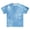 Blue, variant on Men's Fashion Novelty Tie Dye Print Short Sleeve T Shirt