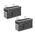 thumbnail image 1 of Injueey Bolsa de almacenamiento para cabecera de cama, 2 piezas, para el hogar, dormitorio, múltiples bolsillos, organizador colgante, bolsas de Almacenamiento y organización del hogar Tipo 1 Injueey HA068368-01, 1 of 6