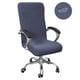 thumbnail image 1 of Funda para silla giratoria de oficina, funda para silla de ordenador, funda de tela para asiento, funda para silla (gris oscuro, pequeña (45-55 cm), talla S), 1 of 4