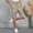 Beige, variant on Maean Women's Capri Pants Quick Dry Joggers Capris Pant Drawstring Elastic Waist Loose Trousers with Pockets