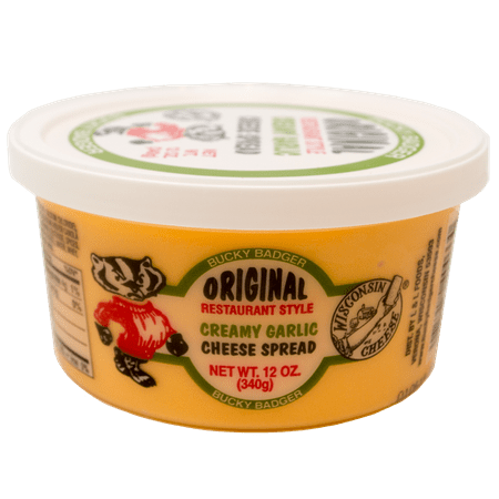 Bucky Badger Original Restaurant Style Creamy Cheddar Cheese Spread, 12 Oz.