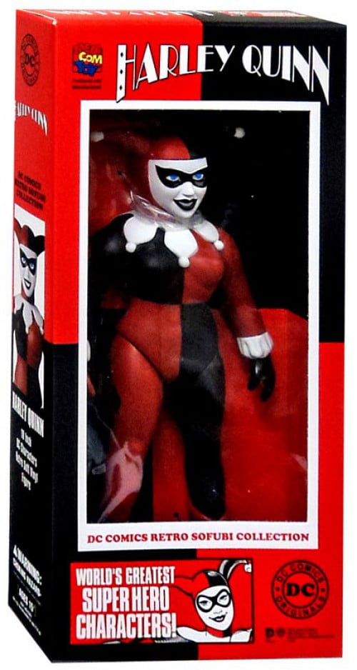 DC Super Hero 10" Movie Black Batman Retro Sofubi Collection Medicom Toy Vinyl 