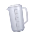 thumbnail image 3 of Jarra de agua, cántaro de agua para refrigerador, resistente, multifuncional para jugo y limonada. Blanco, 3 of 9