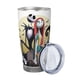 thumbnail image 2 of Vaso de 20 oz de Pesadilla antes de Navidad, taza de viaje de café con aislamiento al vacío de acero inoxidable, taza de café, taza de viaje con tapa, taza térmica para exteriores, 2 of 8