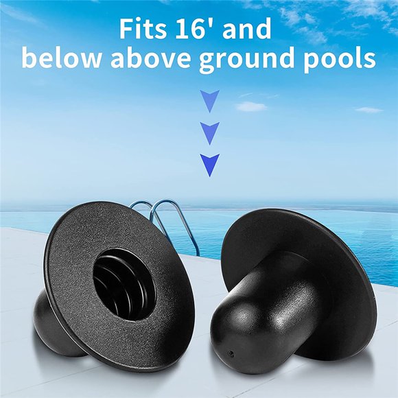 Bouchon de Drain de Piscine Accessoires de Remplacement pour Piscine Creusée hors Terre