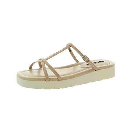 

Kensie Womens Embossed Wedge Flatform Sandals
