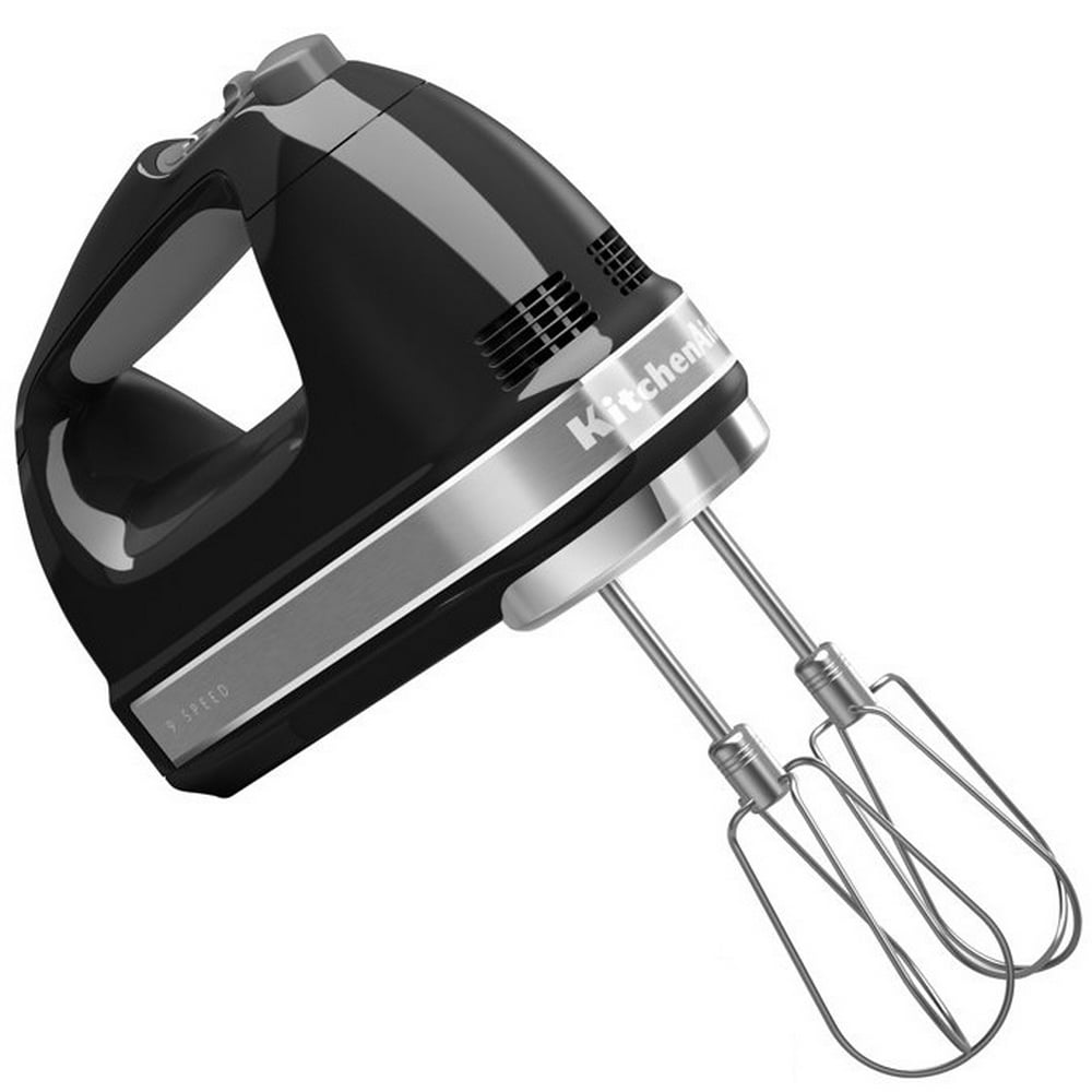 KitchenAid RRKHM9OB 9-Speed Digital Hand Mixer - Onyx Black (Certified ...