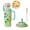 Green with Pattern, variant on ST SoleMe.Tc Whale Fountain Tumbler with Handle Two Lids– 24oz Stainless Steel Cute Adult Sippy Cup, Leak-Proof, Blue
