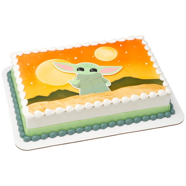 Star Wars The Mandalorian The Child Cake Layon Walmart Com Star Wars The Mandalorian The Child Cake Layon Walmart Com