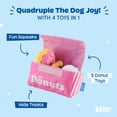 thumbnail image 2 of Barkbox Dog Toys - Barkers Dozen Donuts Plush 4 En 1 Juguete Interactivo Para Perros Y Cachorros - Pequeño, 2 of 8