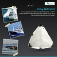 thumbnail image 6 of MARINE CITY Aluminum Radar Reflector  Octahedral Type, Easy to Install, Enhances Small Boat Visibility in Fog or Rain, 16-Inches for Boats Rvs Yachts Ships Medium, 6 of 8